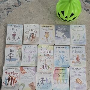 Slumberkins Halloween Collection with Green Pumpkin